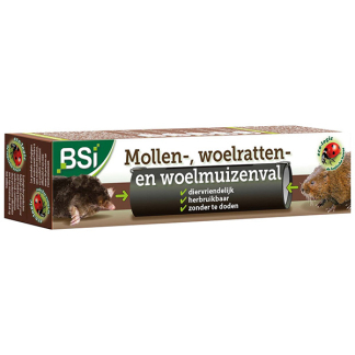 BSI Diervriendelijke mollenval | BSI | Ø5 x 20 cm (Herbruikbaar) 25060 K170501696