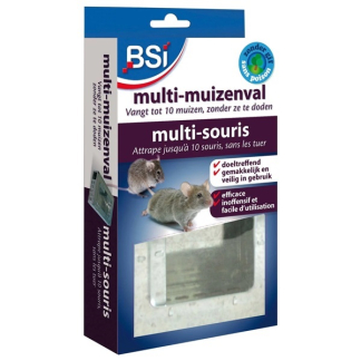 BSI Diervriendelijke muizenval | BSI (Tot 10 muizen) 25497 K170111518 - 