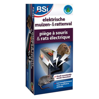BSI Elektrische muizenval | BSI  (Batterijen, Adapter) 18819 A170111515
