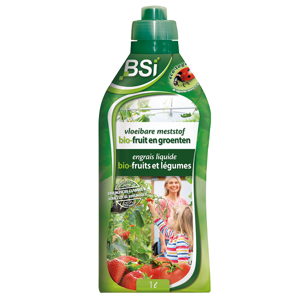 BSI Fruit en groenten mest | BSI | 1 liter (Vloeibaar, Organisch, Bio-label) 50116 K170115155 - 1