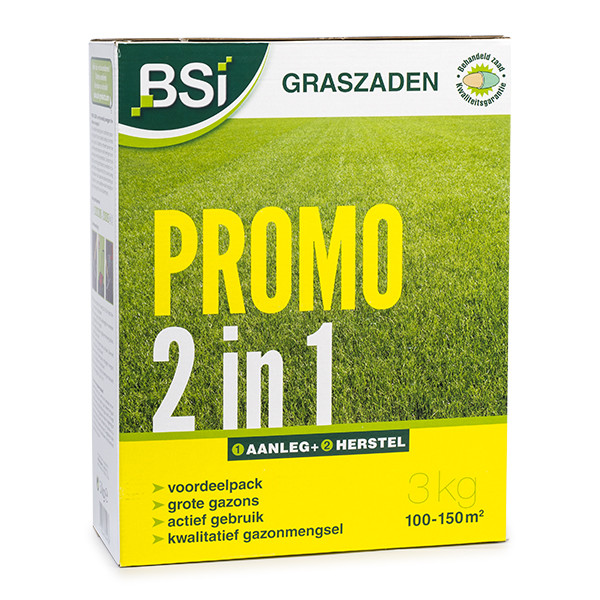 BSI Graszaad herstel 2-in-1 | BSI | 90 - 150 m² (Aanleg en herstel, 3 kg) 64423 K170501508 - 1