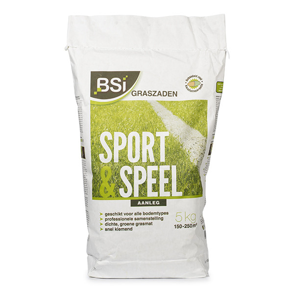 BSI Graszaad speelgazon | BSI | 150 - 250 m² (Aanleg, Snel kiemend, 5 kg) 64438 K170501505 - 1