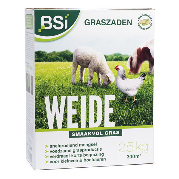BSI Graszaad weide | BSI | 300 m² (Aanleg, Snel kiemend, 2.5 kg) 64441 K170501510 - 1