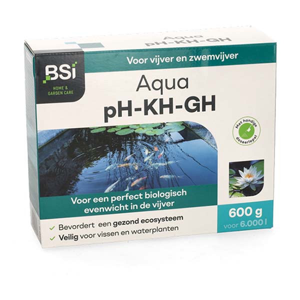 BSI Helder vijverwater | BSI | 600 gr (Stabiliseert pH, KH en GH) 6647 K170130129 - 1
