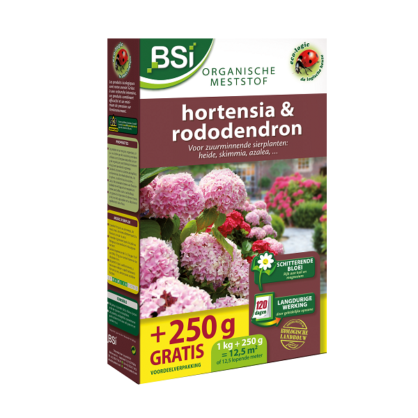BSI Hortensia & rododendron mest | BSI | 1.5 kg (2.5 m², Organisch, Bio-label) 20348 K170115142 - 1