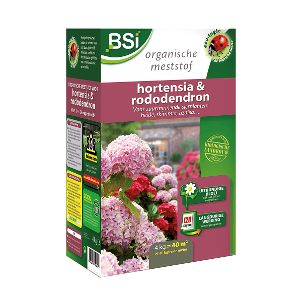 BSI Hortensia & rododendron mest | BSI | 40 m² (Organisch, 4 kg, Bio-label) 20355 K170115143 - 1