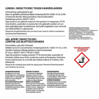 BSI Kakkerlakken gel | BSI | 10 gram (50 m²) 64121 K170115765 - 2