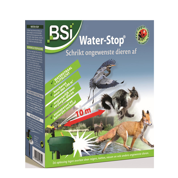 BSI Kattenverjager | BSI | 100 m² (Waterstralen, Flitslicht, Zonne-energie) 19342 K170111548 - 2