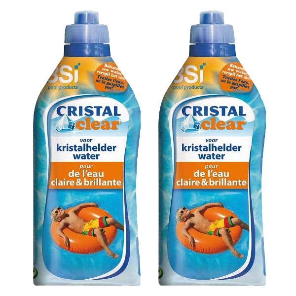 BSI Kristalhelder zwembadwater | BSI | 2 stuks (2x 1 liter)  V170111599 - 1