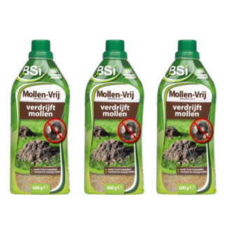 Mollenverjager | BSI | 100 m² | 3 stuks (Ecologisch, Poeder)