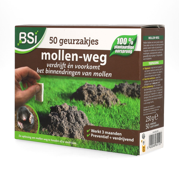 BSI Mollenverjager | BSI | 50 stuks (Geurzakjes) 64110 K170115126 - 1