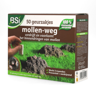 BSI Mollenverjager | BSI | 50 stuks (Geurzakjes) 64110 K170115126