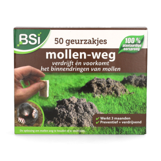 BSI Mollenverjager | BSI | 50 stuks (Geurzakjes) 64110 K170115126 - 2