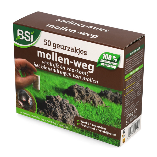 BSI Mollenverjager | BSI | 50 stuks (Geurzakjes) 64110 K170115126 - 4