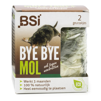 BSI Mollenverjager | BSI (2 geurzakjes, Natuurlijk) 64608 K170115623 - 1