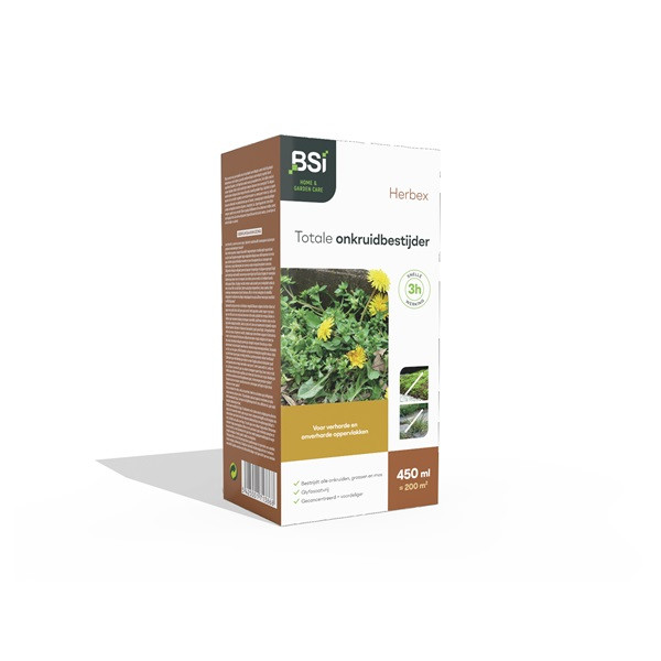 BSI Onkruidverdelger | BSI | 225 m² (Concentraat, 450 ml) 64224 K170115080 - 1