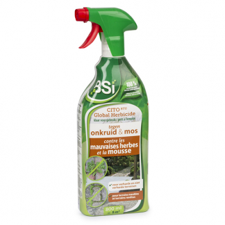 BSI Onkruidverdelger en mos verwijderaar | BSI | 8 m² (Natuurlijk, Gebruiksklaar, 800 ml) 10080 K170501480 - 1