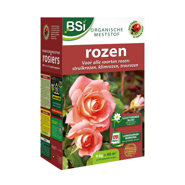 BSI Rozen mest | BSI | 40 m² (Organisch, 4 kg, Bio-label) 20317 K170115141 - 1