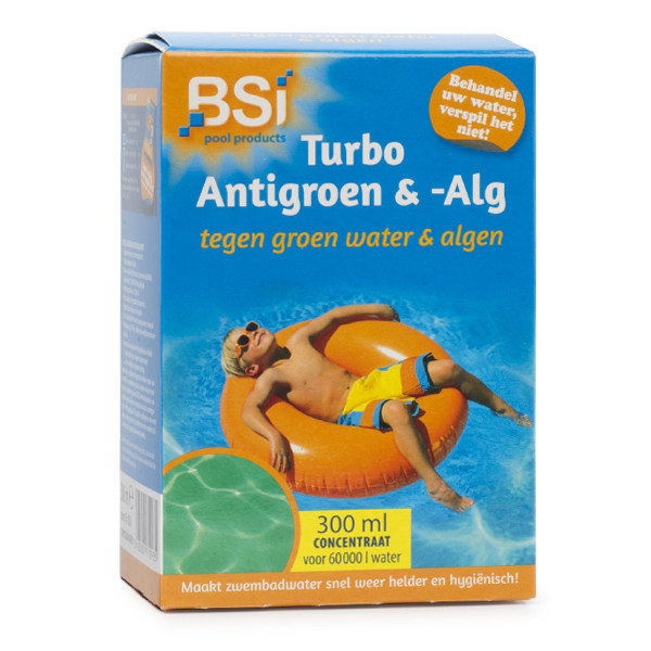 BSI Turbo anti groen en alg | BSI | 300 ml (Concentraat) 0935 K170111597 - 1