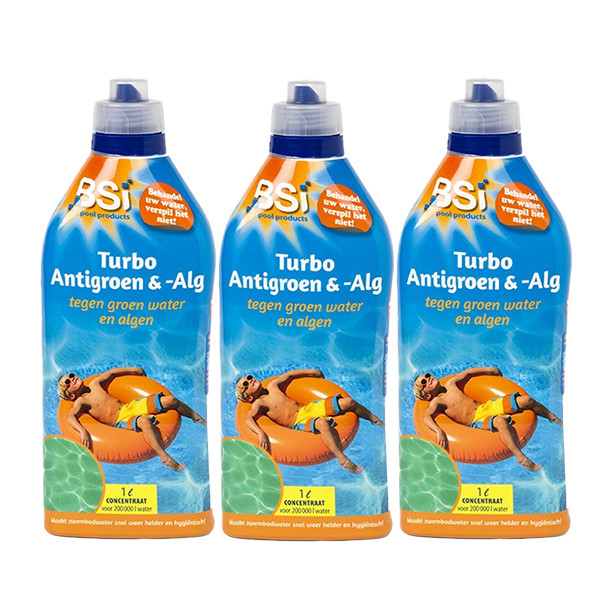BSI Turbo anti groen en alg | BSI | 3 liter (Concentraat) 959 V170111598 - 1