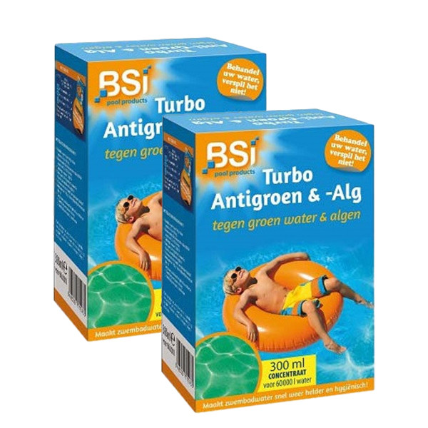 BSI Turbo anti groen en alg | BSI | 600 ml (Concentraat)  V170111597 - 1