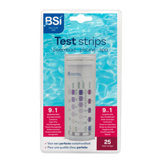BSI Vijver teststrips | BSI | 25 stuks (7-in-1) 64870 K170130132