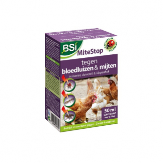 BSI Vogelmijt bestrijding | BSI | 50 m² (Ecologisch, Concentraat, 50 ml) 64432 K170115627 - 1