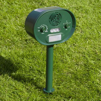 BSI Vogelverjager | BSI (Ultrasoon, Flitslicht, 150 m², MultiStop Outdoor+ Solar) 64292 F170501373 - 1