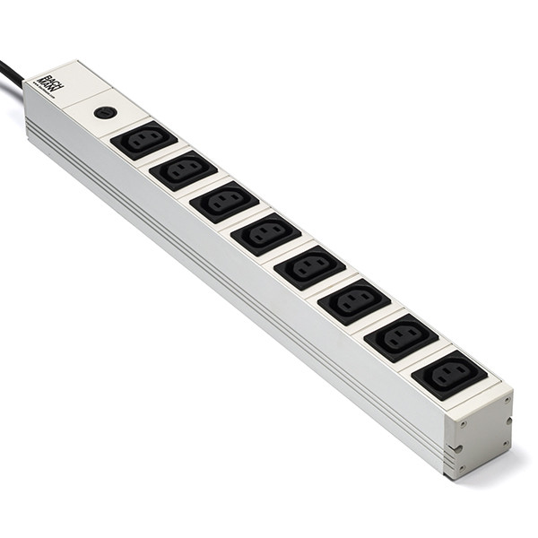 Bachmann 19-inch stekkerdoos | Bachmann | 2 meter (8-voudig, C13, C14 stekker, 1U) 19071201 A010806169 - 1