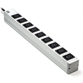 Bachmann 19-inch stekkerdoos | Bachmann | 2 meter (9-voudig, C13, 1U) 19071202 A010806168 - 1