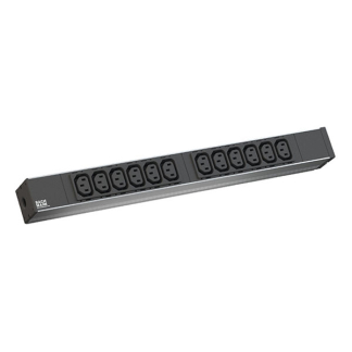 Bachmann C13 stekkerdoos | Bachmann (12 x C13, Schuko stekker, 19 inch) 19071631 K010806167 - 2