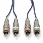 Bandridge 2x Tulp (RCA) stereokabel 0.5 meter BAL4200 K010302085 Bandridge 2x Tulp (RCA) stereokabel 0.5 meter BAL4200 K010302085