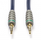 Bandridge 3.5 mm jack kabel - Bandridge - 1 meter (Stereo, Verguld, 100% koper) BAL3301 K010301124