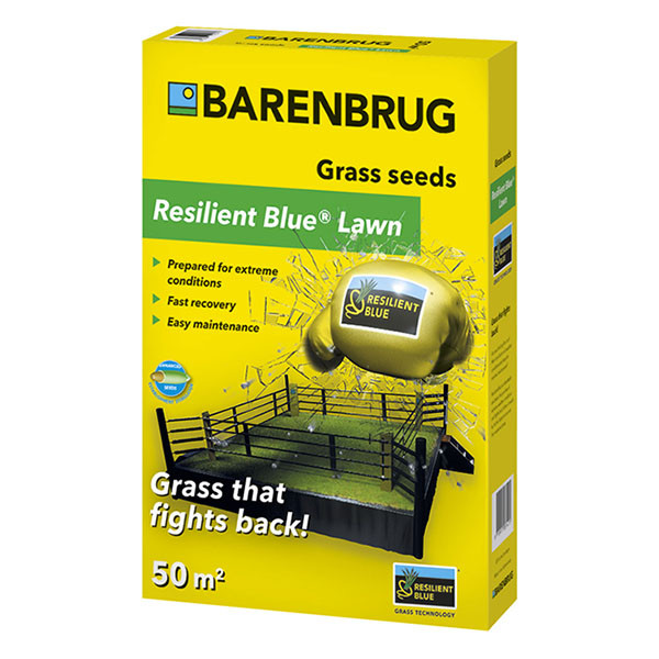 Barenbrug Graszaad | Barenbrug | Resilient Blue Lawn | 50 m² (Snel herstel, 1 kg) 18001500 K170116703 - 1
