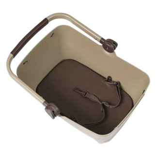 Basil Hondenfietsmand | Basil | Buddy MIK | 45 x 32 x 22 cm (tot 15 kg, Bruin) BS5046 K170404756 - 3