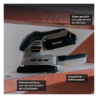 Batavia Accu delta schuurmachine | Batavia | 18V (Excl. accu en lader) 7063093 K170114367 - 5