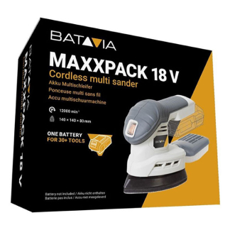 Batavia Accu delta schuurmachine | Batavia | 18V (Excl. accu en lader) 7063093 K170114367 - 7