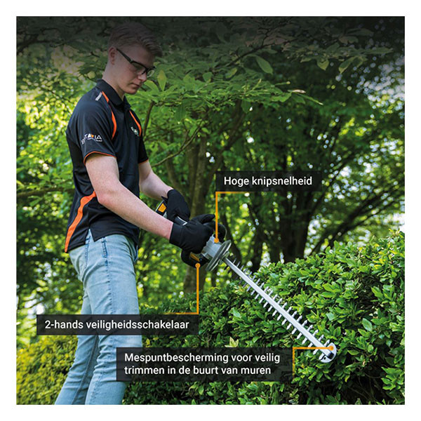 Batavia Accu heggenschaar | Batavia | 560 mm (18V, Incl. accu en lader)  K170114428 - 7