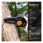 Batavia Accu kettingzaag | Batavia | Nexxsaw V3 | 154 mm (18V, Incl. Accu en lader, Eénhands) 7064354 K170114310 - 9