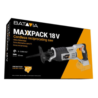 Batavia Accu reciprozaag | Batavia | 22 mm (18V, Excl. accu en lader) 7062507 K170114358 - 8
