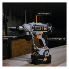 Batavia Accu schroefboormachine | Batavia | Twindrill (18V, Incl. accu en lader) 7064057 K170114349 - 6
