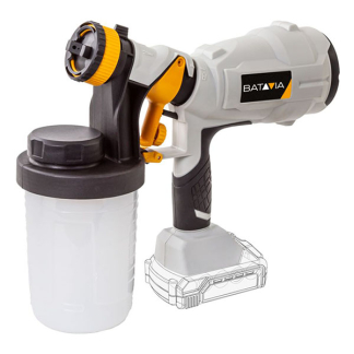 Batavia Accu verfspuit | Batavia | 900 ml (18V, Excl. accu en lader) 7064514 K170114370 - 1