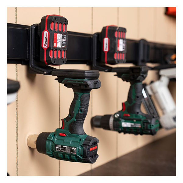 Batavia Elektrisch gereedschaphouderset | Batavia | Maxxclick | Parkside X20V | 4-delig (18V, Incl. accu en lader) 7065277 K170114390 - 2