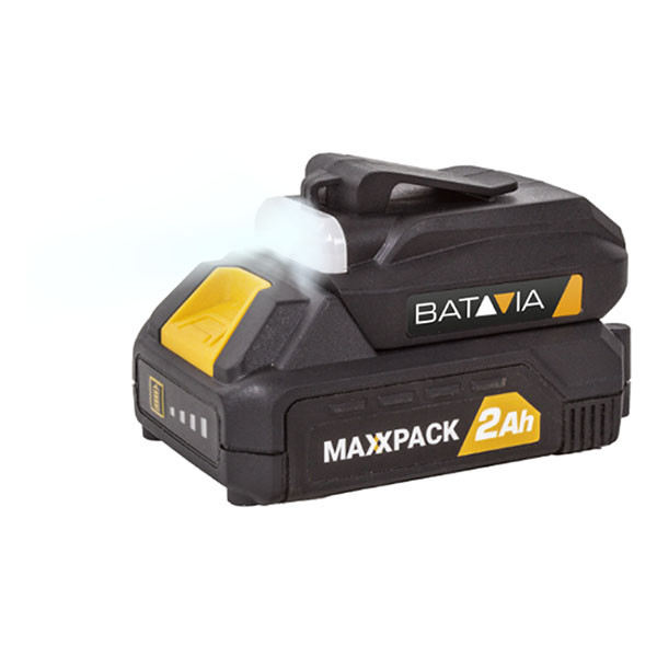 Batavia Laadadapter | Batavia | Maxxpack (18V, USB powerbank, Zaklamp) 7064210 K170114307 - 2