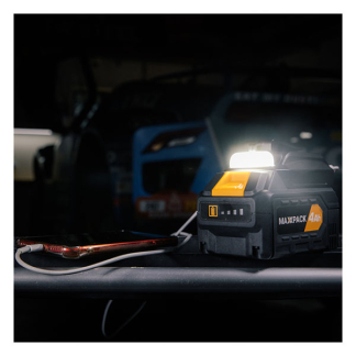 Batavia Laadadapter | Batavia | Maxxpack (18V, USB powerbank, Zaklamp) 7064210 K170114307 - 5