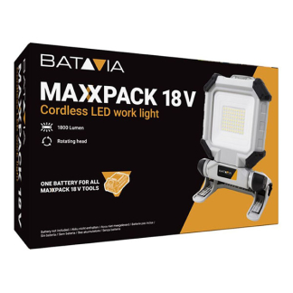 Batavia Led bouwlamp | Batavia (18V, Excl. accu en lader) 7064212 K170114373 - 6
