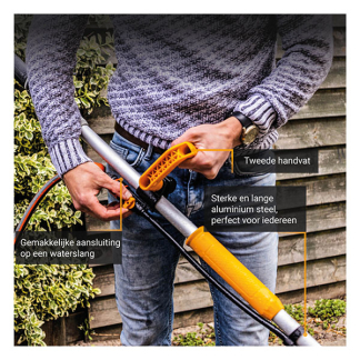 Batavia Reinigingsborstel | Batavia | Twinbrush Premium (18V, Verstelbare knop, Incl. accu en lader) 7064304 K170114322 - 4