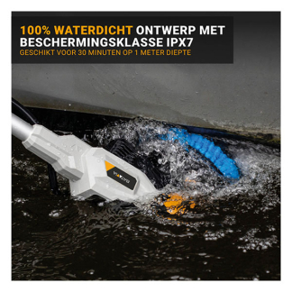 Batavia Reinigingsborstel | Batavia | Twinbrush Premium (18V, Verstelbare knop, Incl. accu en lader) 7064304 K170114322 - 5