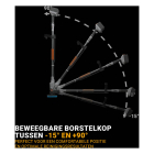 Batavia Reinigingsborstel | Batavia | Twinbrush Premium (18V, Verstelbare knop, Incl. accu en lader) 7064304 K170114322 - 7