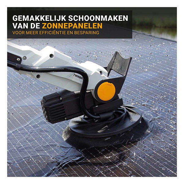 Batavia Reinigingsborstel | Batavia | Twinbrush Premium (18V, Verstelbare knop, Incl. accu en lader) 7064304 K170114322 - 8